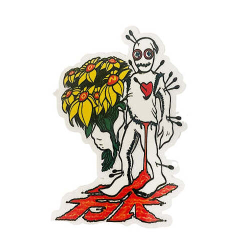 Dogtown Sticker 3.75" Bryce Kanights Flower Guy