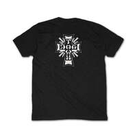 Dogtown Youth Tee Cross Logo Black/White