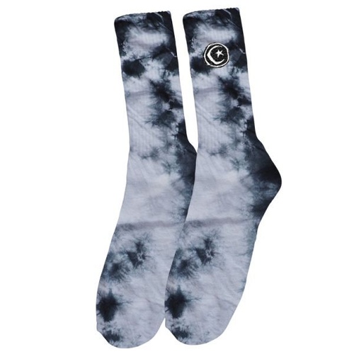 Foundation Socks Tye Dye Black/White