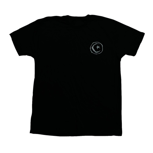 Foundation Tee Star & Moon Black