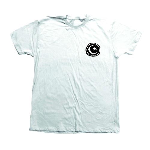 Foundation Tee Star & Moon White