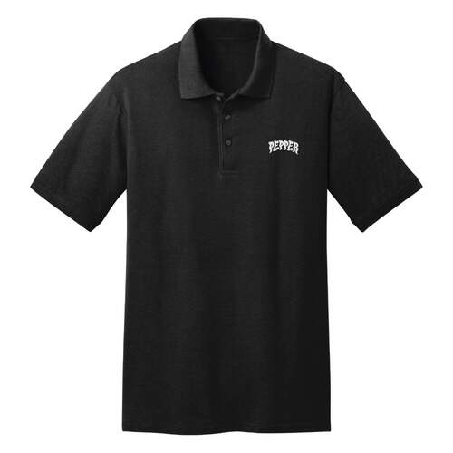 Pepper Polo Logo Black