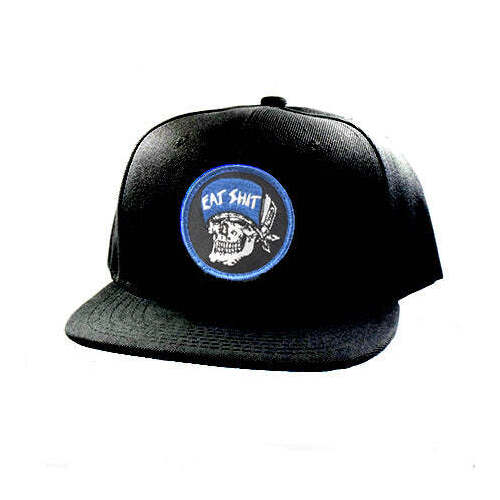 Suicidal Skates Hat Eat Shit Patch Snapback Black