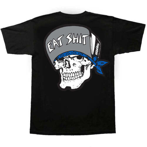 Suicidal Skates Tee Eat Shit Black