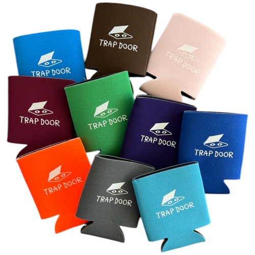 Trap Door Stubby Cooler Assorted Colours