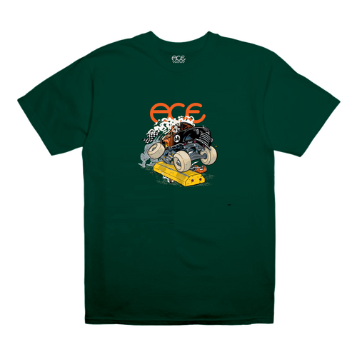 Ace Tee (Youth 8) Monster Truck Forest Green