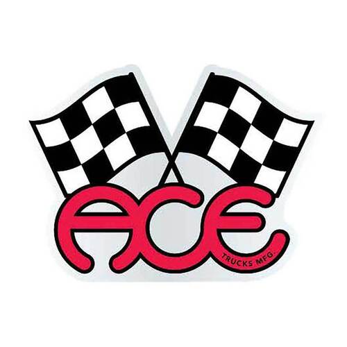 Ace Sticker 4.75" Flags (Single)