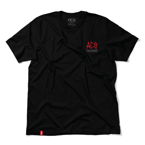 Ace Tee (M) Tigerweb Black