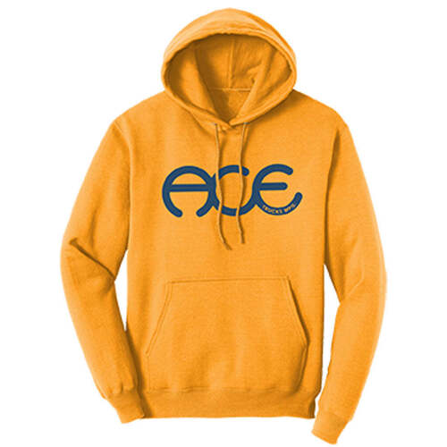 Ace Hoodie (S) Rings Logo Gold