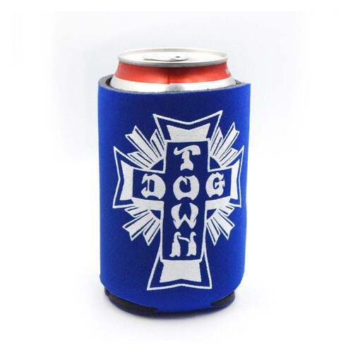 Dogtown Stubby Cooler DT Cross Logo Royal Blue