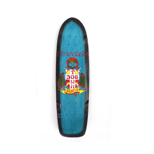 Dogtown Deck 8.375 Born Again Rider Black Fade/Assorted Stains