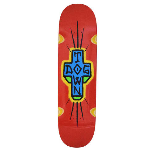 Dogtown Deck 8.75 Spray Cross Loose Trucks Red