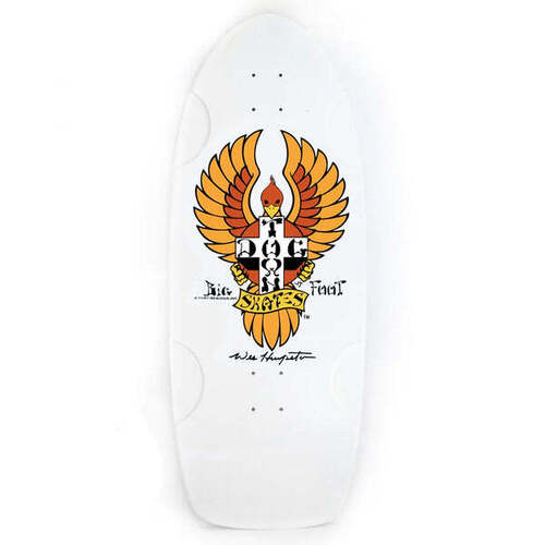 Dogtown Deck 11.875 Big Foot OG 70s Classic White Dip/Blue