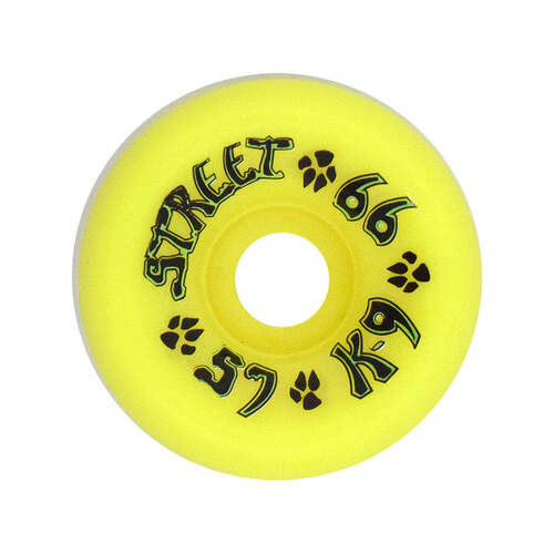 Dogtown K-9 Wheels 57mm (99a) 80's Yellow