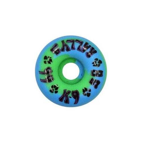 Dogtown K-9 Wheels 58mm (99a) Rally Blue/Green