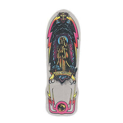 Dogtown Sticker 5" Jesse Martinez Guadalupe Handshake Silver