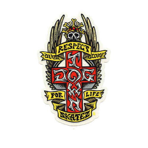 Dogtown Sticker 4" Respect 