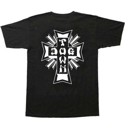 Dogtown Tee (L) Cross Logo Black/White