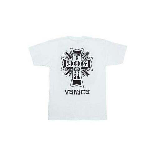 Dogtown Tee (XL) Cross Logo Venice White/Black