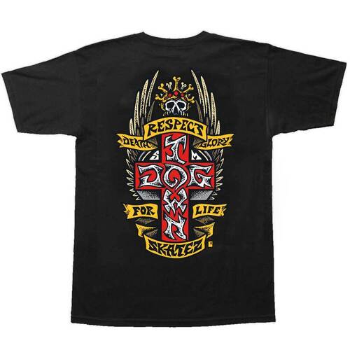 Dogtown Tee (2XL) Respect (John Lucero) Black