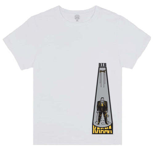 Dogtown Tee (L) Karma Tsocheff Puppet White