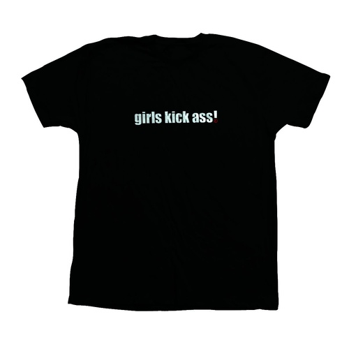 Foundation Tee (XS) Girls Kick Ass Black