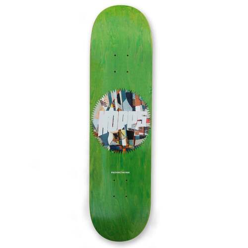 Hopps Deck 8.25 Abstract Series Sun Logo