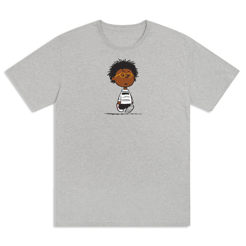 Hopps Tee (S) Keith Kid Heather Grey