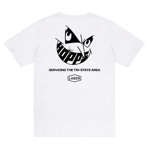 Hopps x Labor Tee (S) Service Wear White