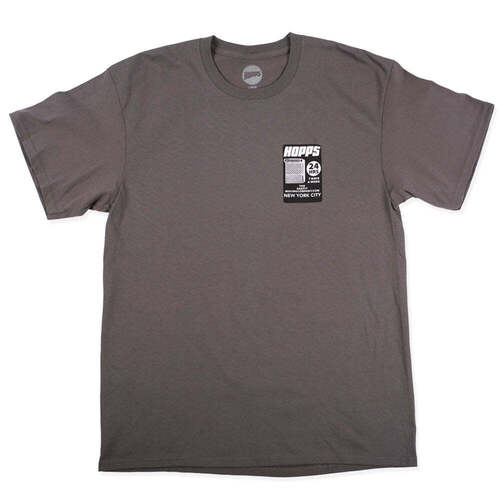 Hopps Tee (M) 24 HRS Charcoal Heather 