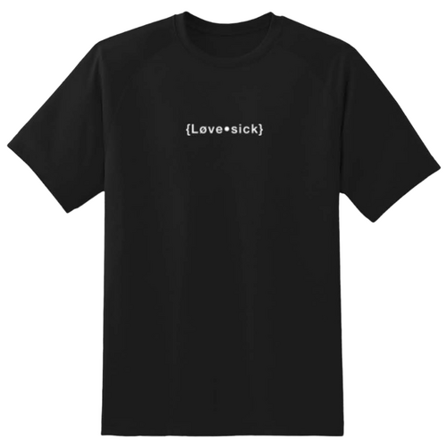 Lovesick Tee (S) Logo Black