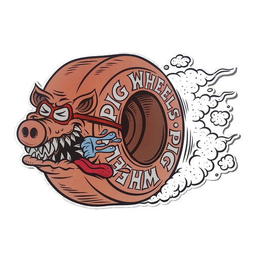 Pig Sticker Speedster Single