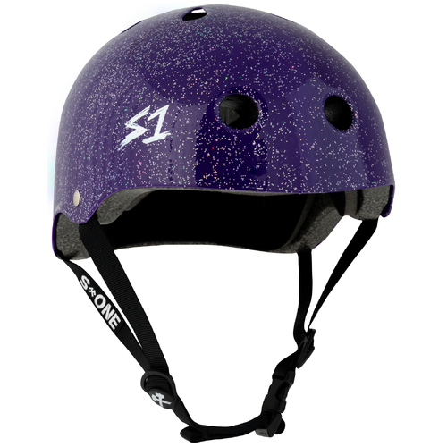 S-One Helmet Lifer (M) Purple Gloss Glitter