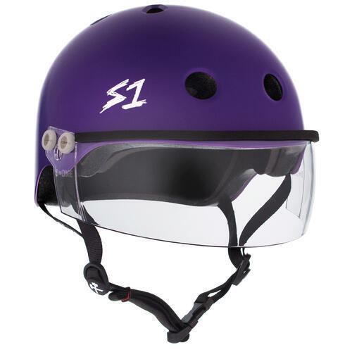 S-One Helmet Lifer Visor (XS) Purple Matte