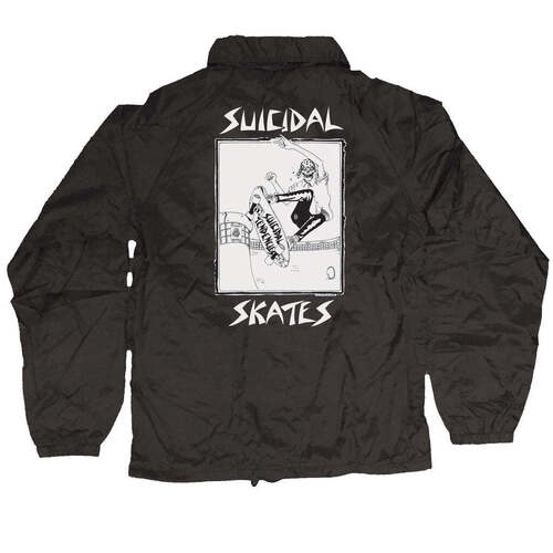 Suicidal Skates Windbreaker (M) Pool Skater Black