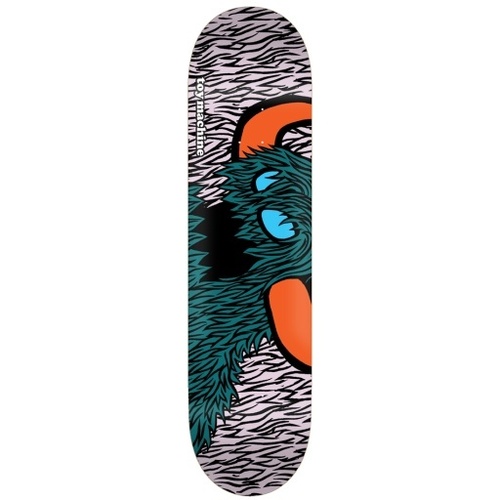 Toy Machine Deck 8.375 Vice Furry Monster Mustard