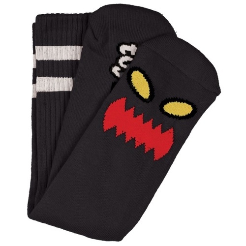 Toy Machine Socks Monster Face Sock Black