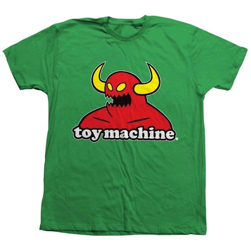 Toy Machine Tee (M) Monster Kelly Green