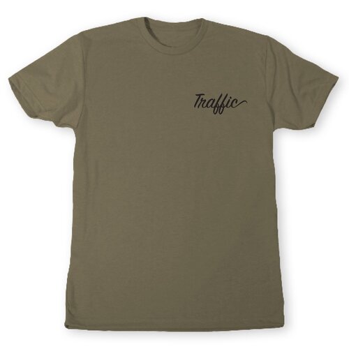 Traffic Tee (S) Safari Green